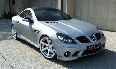 Тюнінговий бампер передній Mercedes SLK R171 у стилі W204 AMG фото