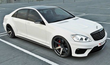 Комплект обвеса Wide Bodykit Mercedes S W221 фото