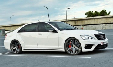 Комплект обвеса Wide Bodykit Mercedes S W221 фото