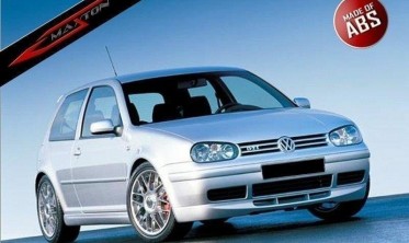 Передня накладка (юбка) на бампер VW GOLF 4 у стилі 25TH Anniversary фото