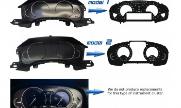 Шкали-замінники з миль на км BMW X3 G01/3 серії G20, G21 фото