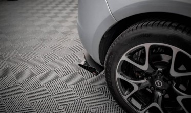 Дифузор + накладки на задній бампер Street pro Opel Astra J фото
