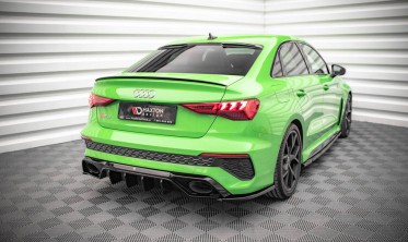 Боковые накладки на задний бампер Audi RS3 8Y седан фото