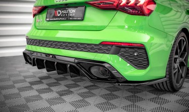Боковые накладки на задний бампер Audi RS3 8Y седан фото