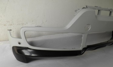 Накладка переднього бампера BMW X5 E70 стиль Aero (дорестайл) фото