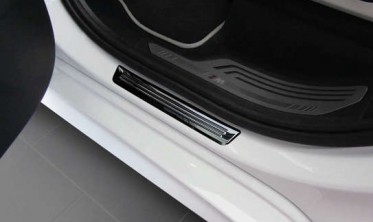 защитные накладки на внутренние пороги BMW X7 G07 (Hybrid) фото