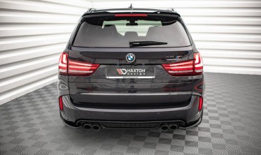Бічні дифузори на задній бампер BMW X5 M F85 глянець фото