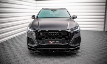 Накладка на передній бампер Audi RSQ8 MK1 вер.2 фото