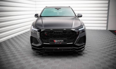 Передняя тюнинг накладка на бампер Audi RSQ8 MK1 вер.3 фото