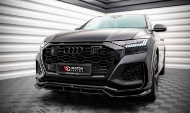 Передняя тюнинг накладка на бампер Audi RSQ8 MK1 вер.3 фото