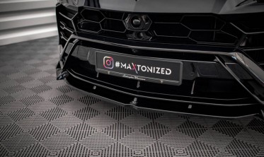 Тюнінговий дифузор на передній бампер Lamborghini Urus MK1 фото