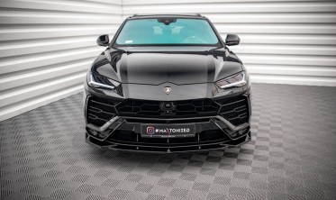 Передняя накладка на бампер Lamborghini Urus MK1 вер. 2 фото