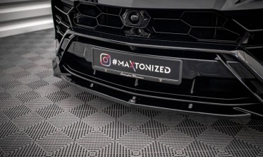 Передняя накладка на бампер Lamborghini Urus MK1 вер. 2 фото