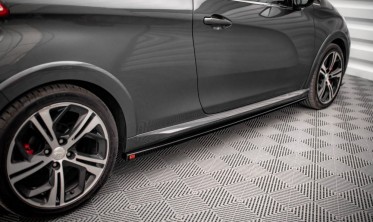 Бічні лістви (дифузори) під пороги Peugeot 208 MK1 версія GTI фото