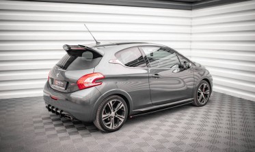 Бічні лістви (дифузори) під пороги Peugeot 208 MK1 версія GTI фото