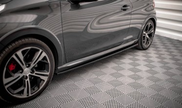 Бічні лістви (дифузори) під пороги Peugeot 208 MK1 версія GTI фото