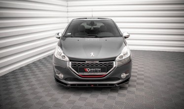 Тюнинговый диффузор переднего бампера Peugeot 208 MK1 GTI вер. 2 фото