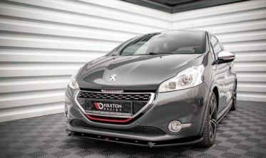 Тюнинговый диффузор переднего бампера Peugeot 208 MK1 GTI вер. 2 фото