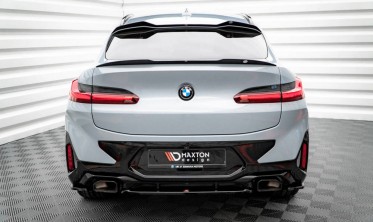 Боковые диффузоры на задний бампер BMW X4 G02 рестайл M-pack фото