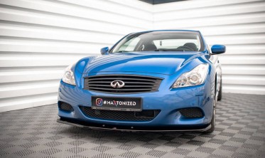 Тюнинг накладка на передний бампер Infiniti G37 Coupe фото