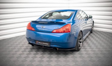 Боковые диффузоры на задний бампер Infiniti G37 Coupe фото