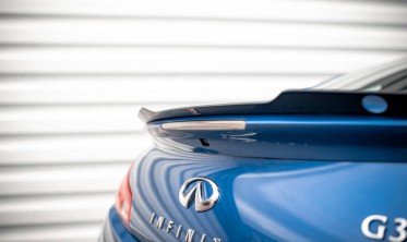 Накладка на спойлер крышки багажника Infiniti G37 Coupe фото