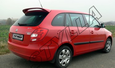 спойлер крышки багажника Skoda Fabia II combi фото