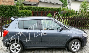 спойлер Skoda Fabia II htb (2006-...) нижний фото