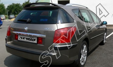 спойлер задней двери Peugeot 407 SW  фото