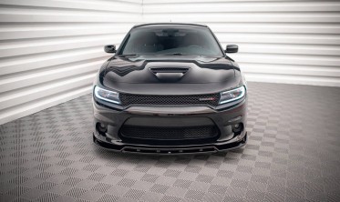 Тюнинг накладка на передний бампер Dodge Charger MK7 SRT рестайл вер. 1 фото