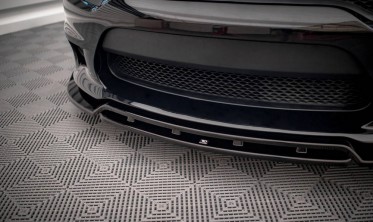 Тюнинг накладка на передний бампер Dodge Charger MK7 SRT рестайл вер. 1 фото
