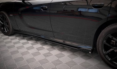 Боковые тюнинг накладки на пороги Dodge Charger MK7 FL версия SRT фото