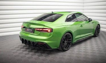 Бічні накладки на пороги Street pro Audi RS5 F5 Coupe рестайл фото