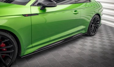 Бічні накладки на пороги Street pro Audi RS5 F5 Coupe рестайл фото