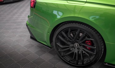 Боковые накладки на задний бампер Street pro Audi RS5 F5 рестайл фото
