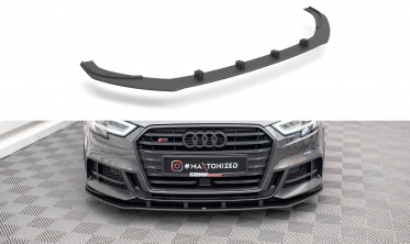 Тюнинговая накладка под передний бампер Street pro Audi S3 8V SportbackK рестайл фото