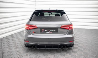 Боковые накладки заднего бампера Street pro Audi S3 8V Sportback FL фото