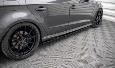 Тюнінгові накладки на пороги Audi S3 8V Sportback рестайл фото