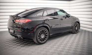 Тюнінгові накладки (лістви)  на пороги Mercedes-AMG / AMG-Line GLE Coupe / SUV C167 / W167 фото