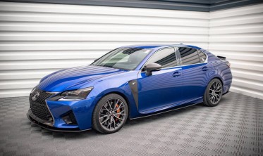 Боковые листвы на пороги Street pro Lexus GS F MK4 рестайл фото