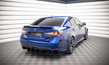 Боковые накладки на задний бампер Street pro Lexus GS F MK4 рестайл фото