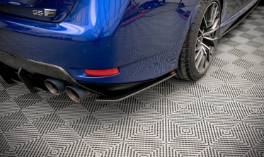 Боковые накладки на задний бампер Street pro Lexus GS F MK4 рестайл фото