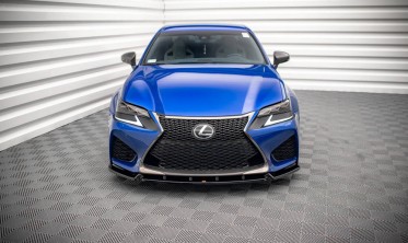 Накладка на передний бампер Lexus GS F MK4 рестайл вер. 1 фото