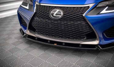 Накладка на передний бампер Lexus GS F MK4 рестайл вер. 1 фото