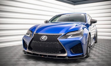 Накладка на передний бампер Lexus GS F MK4 рестайл вер. 1 фото