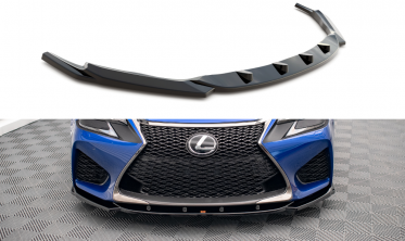 Передний тюнинговый диффузор на бампер Lexus GS F MK4 рестайл вер. 2 фото
