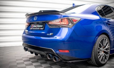 Центральная накладка заднего бампера Lexus GS F MK4 рестайл фото