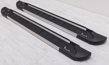пороги-подножки боковые Jeep Renegade RL стиль OEM фото