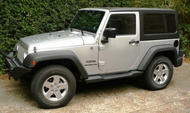 пороги (подножки боковые) Jeep Wrangler JK 2 двери фото