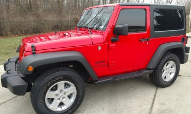 пороги (подножки боковые) Jeep Wrangler JK 2 двери фото
